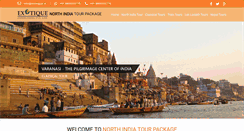 Desktop Screenshot of north-india-tour-package.com